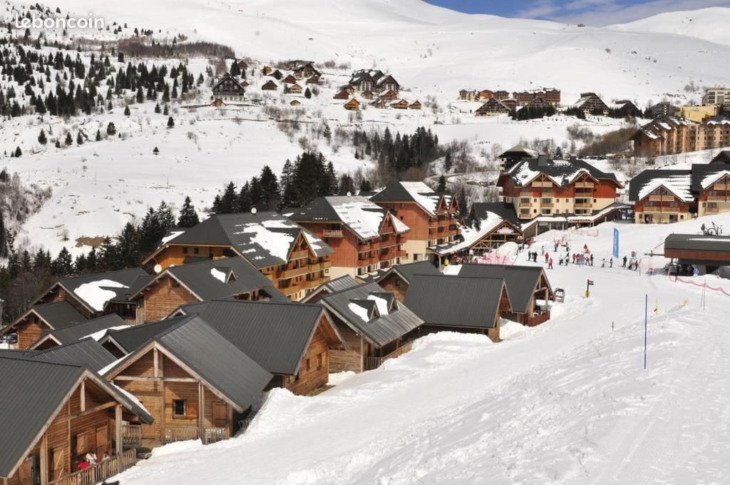 Saint Francois Longchamps Loc A La Montagne Avec Piscine Ete Hiver Vg23 Exterior photo